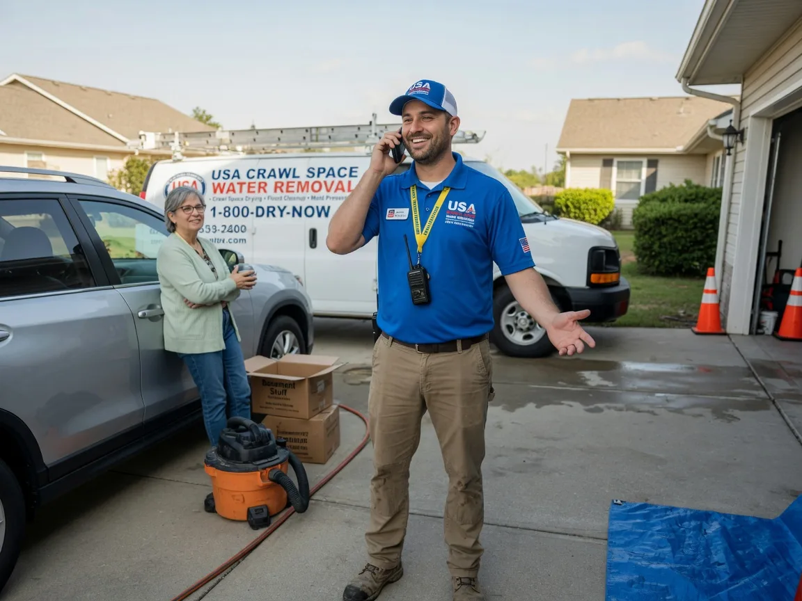 Crawl Space Water Removal Tunnel Hill, GA FAQs